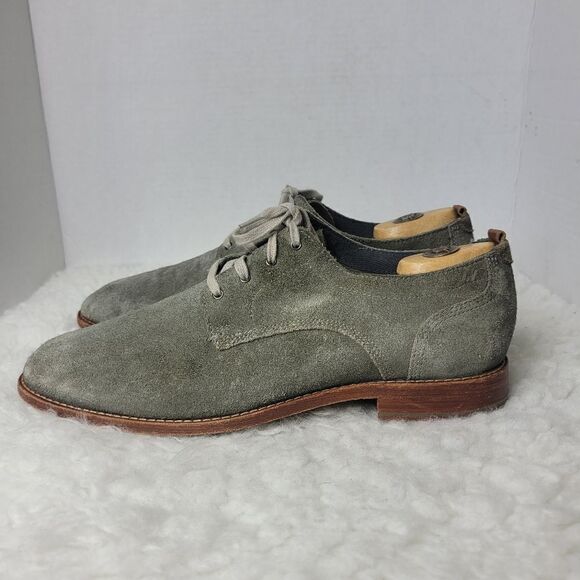 Cole Haan Feathercraft Grand Blucher Mens Shoes Size 11.5  OxfordGray Suede